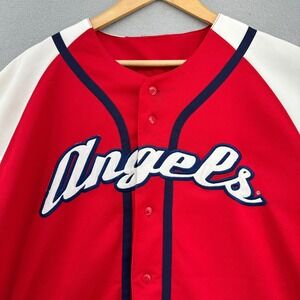 VTG Angels Baseball Jersey MLB Dynasty Series Inspired By All Stars Mens XL Y2K‎